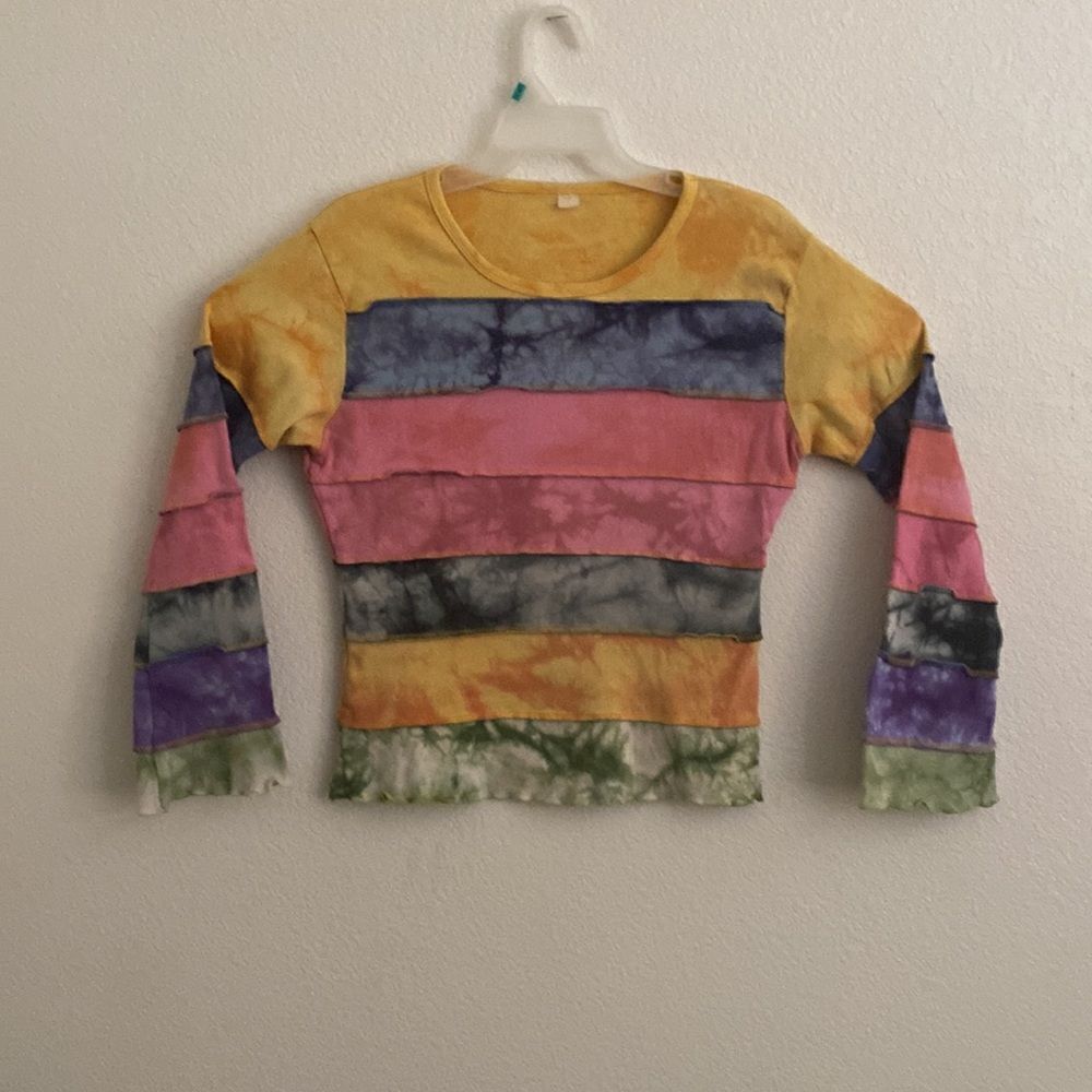 Nice Multi Colored Women’s T Shirt Size L
